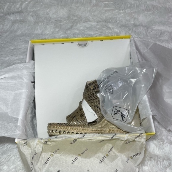 SEVEN DIALS Snake Embossed Somerset Espadrille 8.5 - Picture 8 of 16